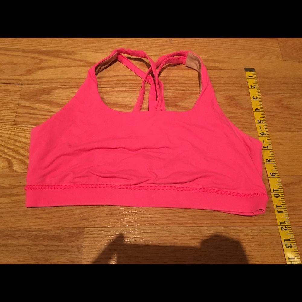 Pink Sports Bra